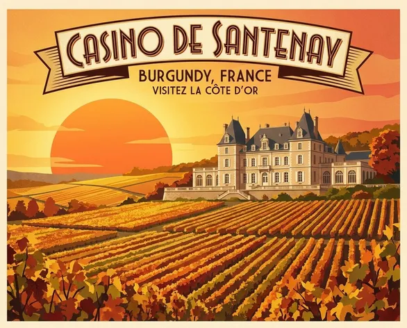 Découvrez le Casino de Santenay en Bourgogne